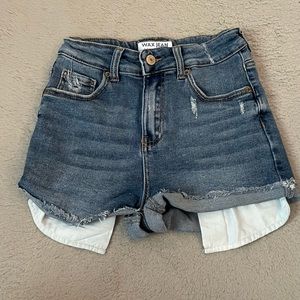 Small Wax Jean Shorts